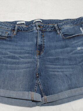 Vigoss Marley Mid-rise Stretch Denim Jean Shorts Women’s Size 0 22inch  (23-7)